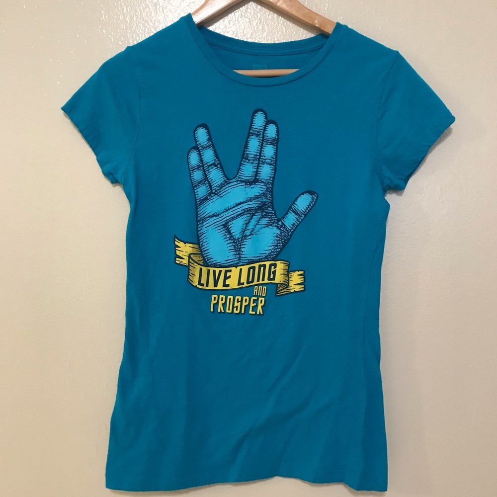 Live Long and Prosper Graphic T-Shirt